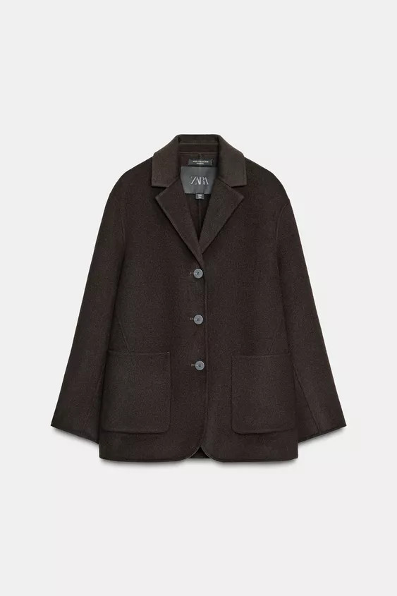 WOOL BLEND BLAZER ZW COLLECTION | Zara UK