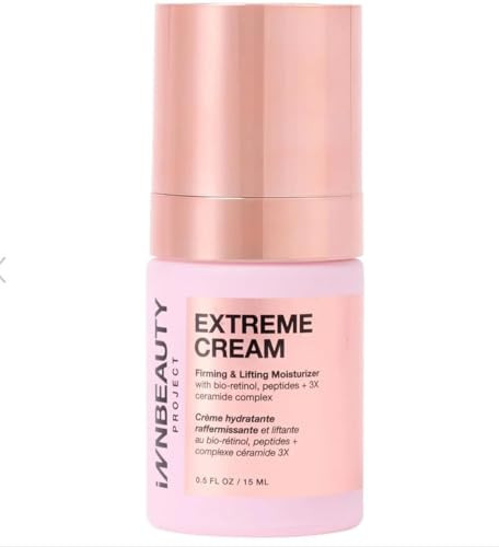 iNNBEAUTY PROJECT Extreme Cream Anti-Aging Firming & Lifting Refillable Moisturizer Extreme Cream Travel Size 0.5 oz / 15 mL | Amazon (US)