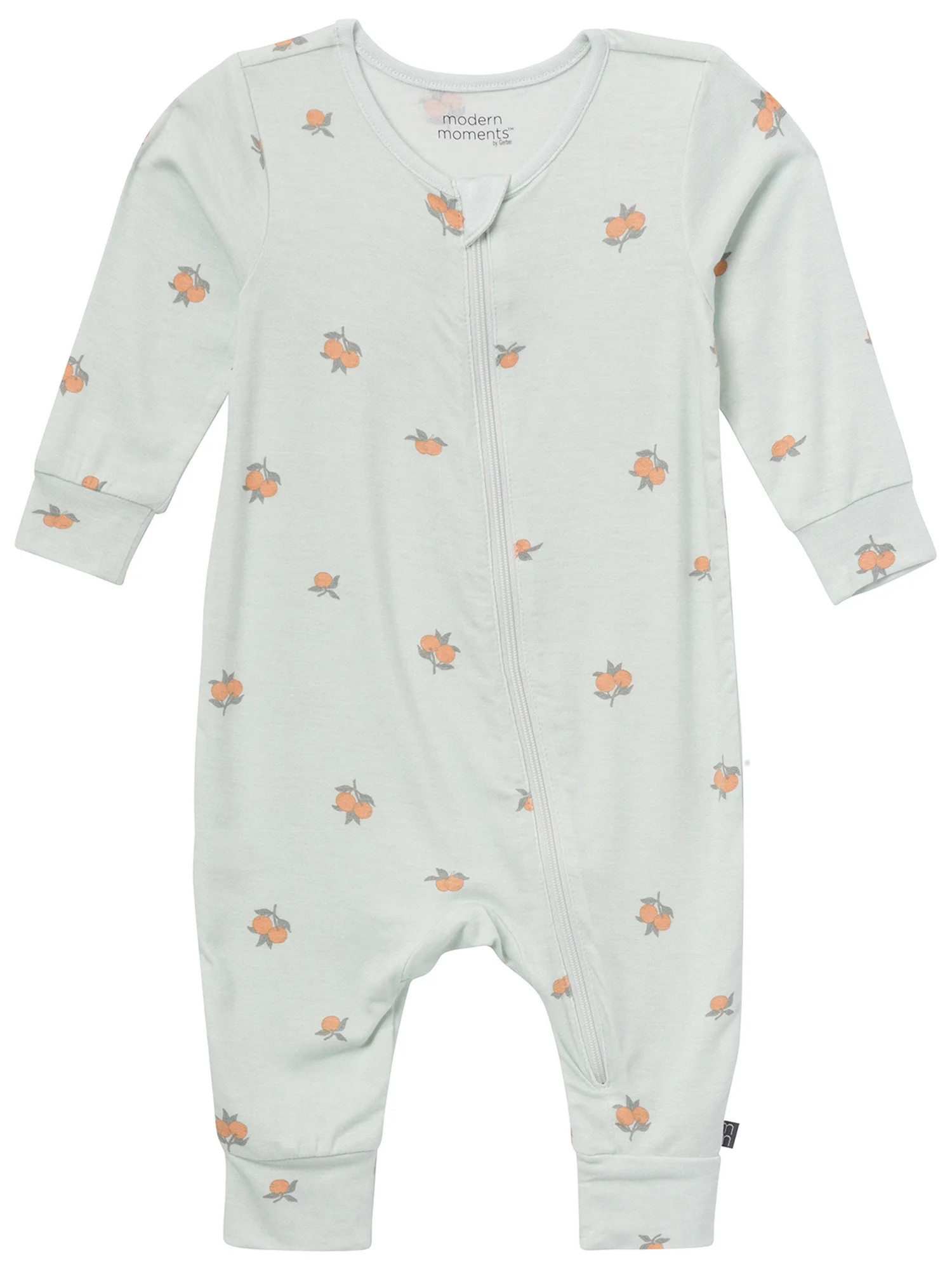 Modern Moments by Gerber Baby Neutral S uper Soft Long Sleeve Coverall, Sizes Newborn - 12 Months | Walmart (US)