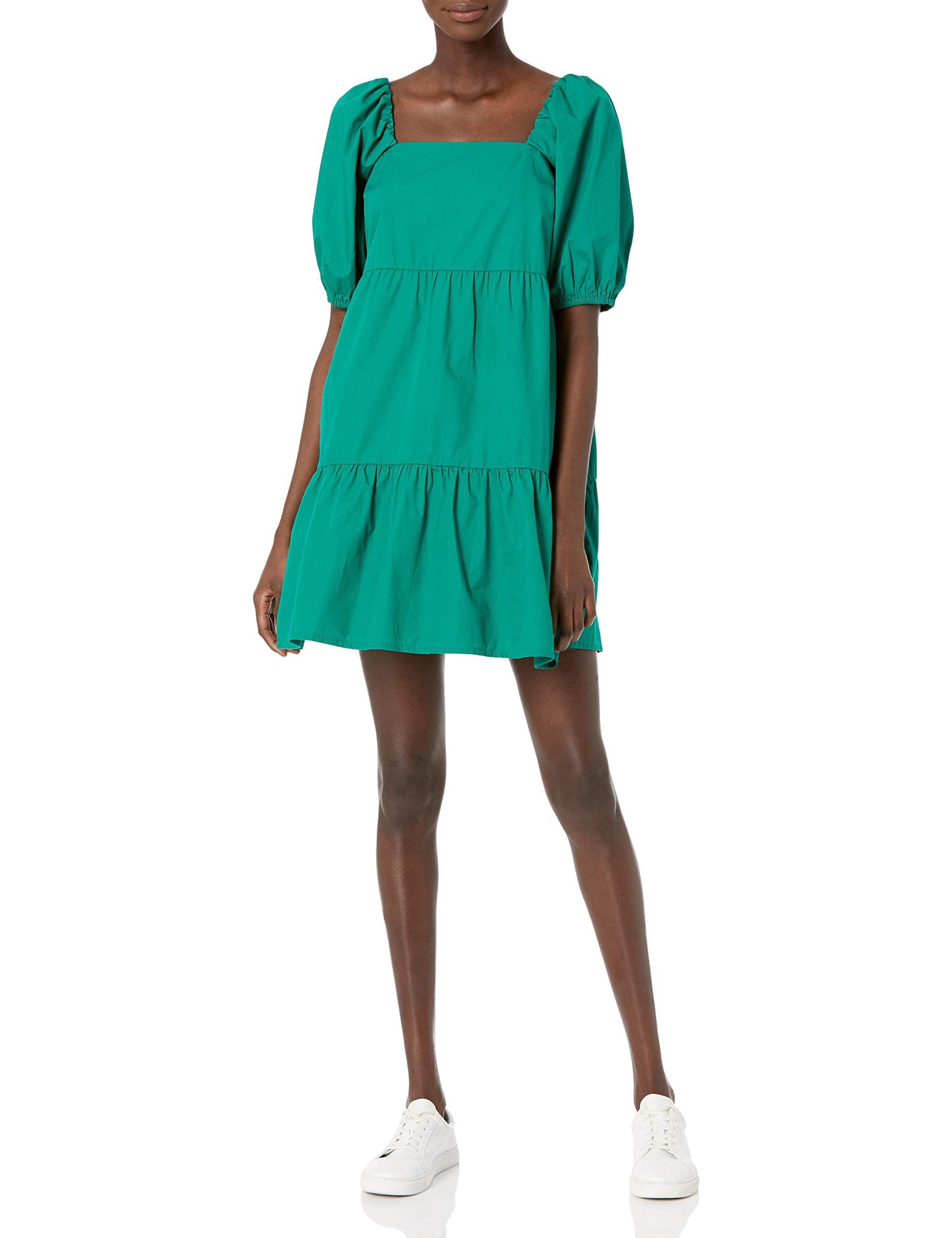 The Drop Women's @graceatwood Puff-Sleeve Mini Dress | Amazon (US)