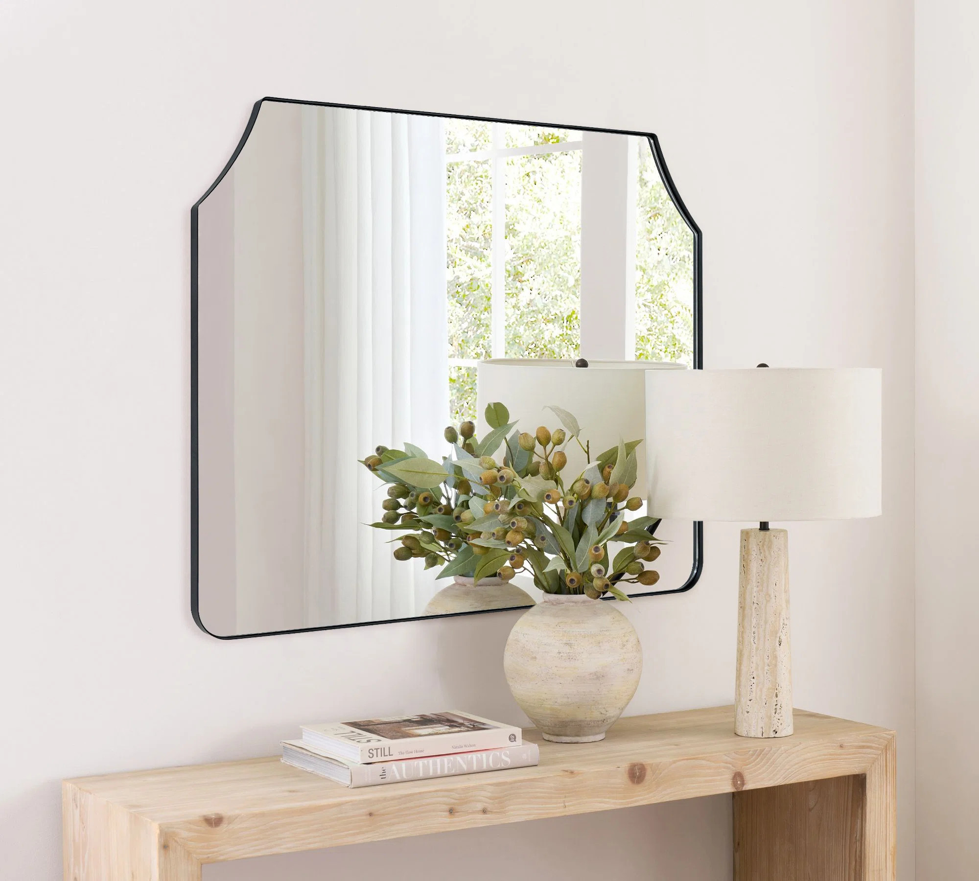 Parerna Metal Arch Wall Mirror | Wayfair North America