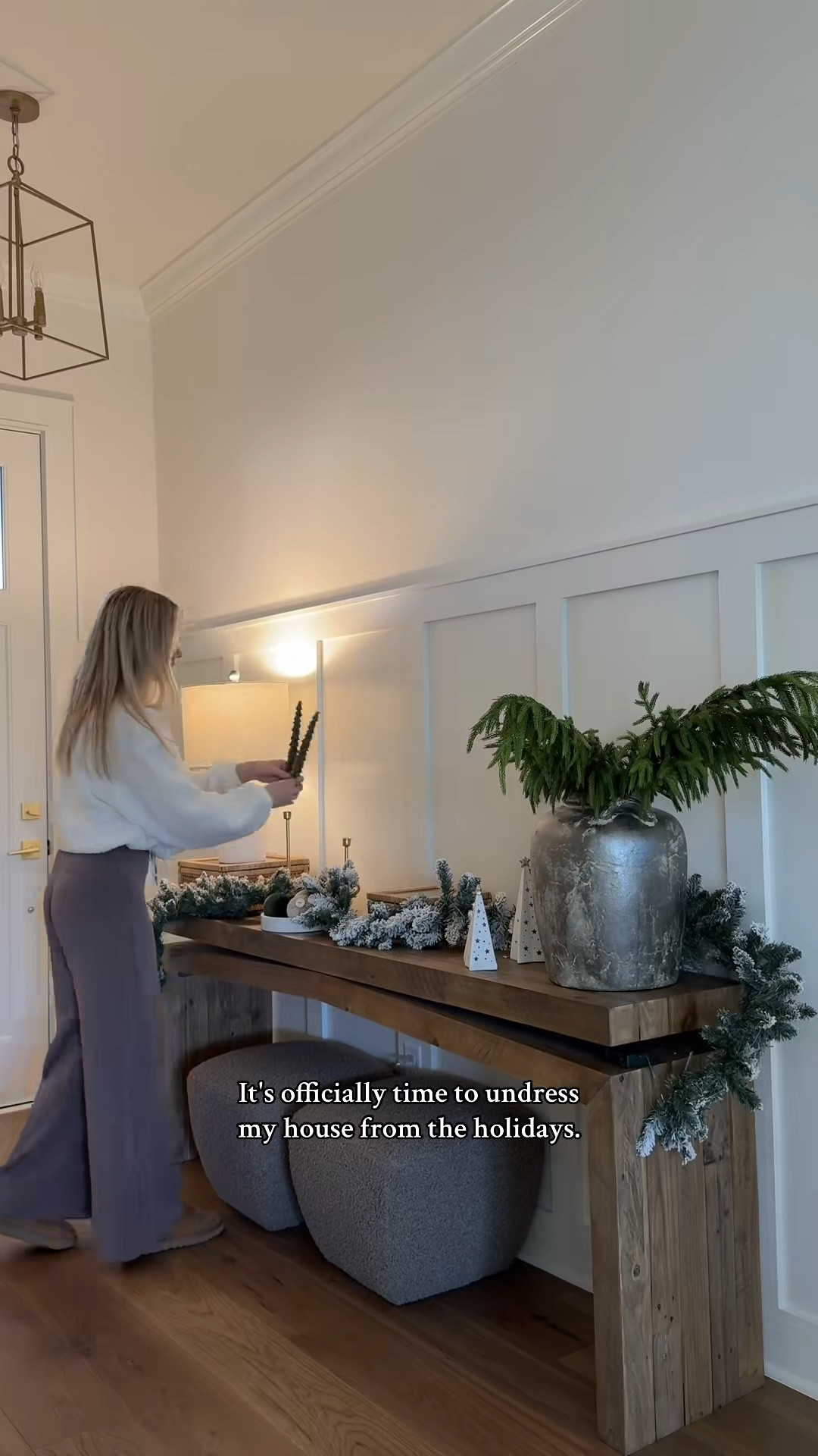 Taking down our Christmas decor and giving the house a little New Years refresh! I love starting the year with a space that feels clean and reset 🤍

#LTKHome #LTKSaleAlert #LTKHoliday