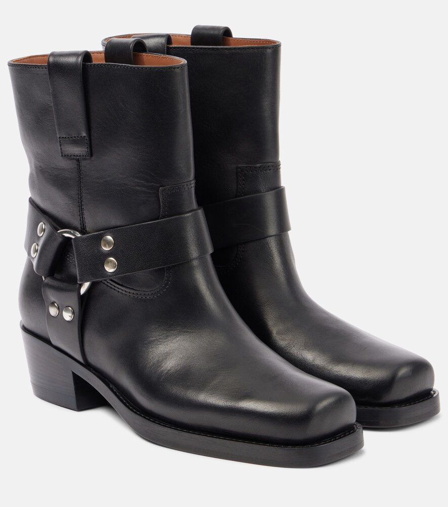 Paris Texas Roxy 45 leather biker boots | Mytheresa (UK)