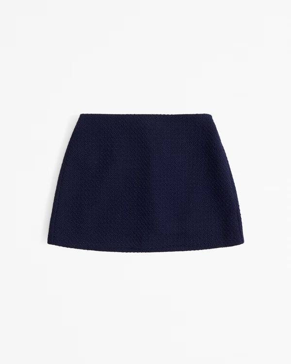 The A&F Scarlett Tweed Mini Skort | Abercrombie & Fitch (US)