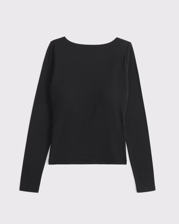 Women's Bra-Free Cowl-Back Hardware Top | Women's Tops | Abercrombie.com | Abercrombie & Fitch (US)