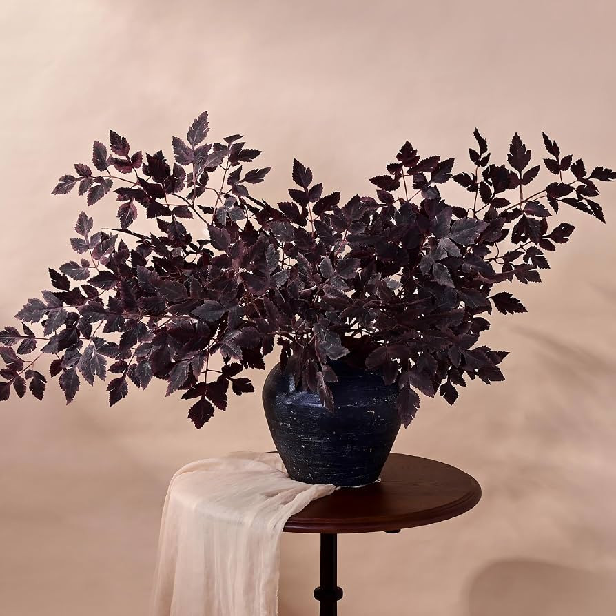 Waipfaru 36" Fall Stems for Vases, Artificial Cimicifuga Stems (3pcs) | Amazon (US)