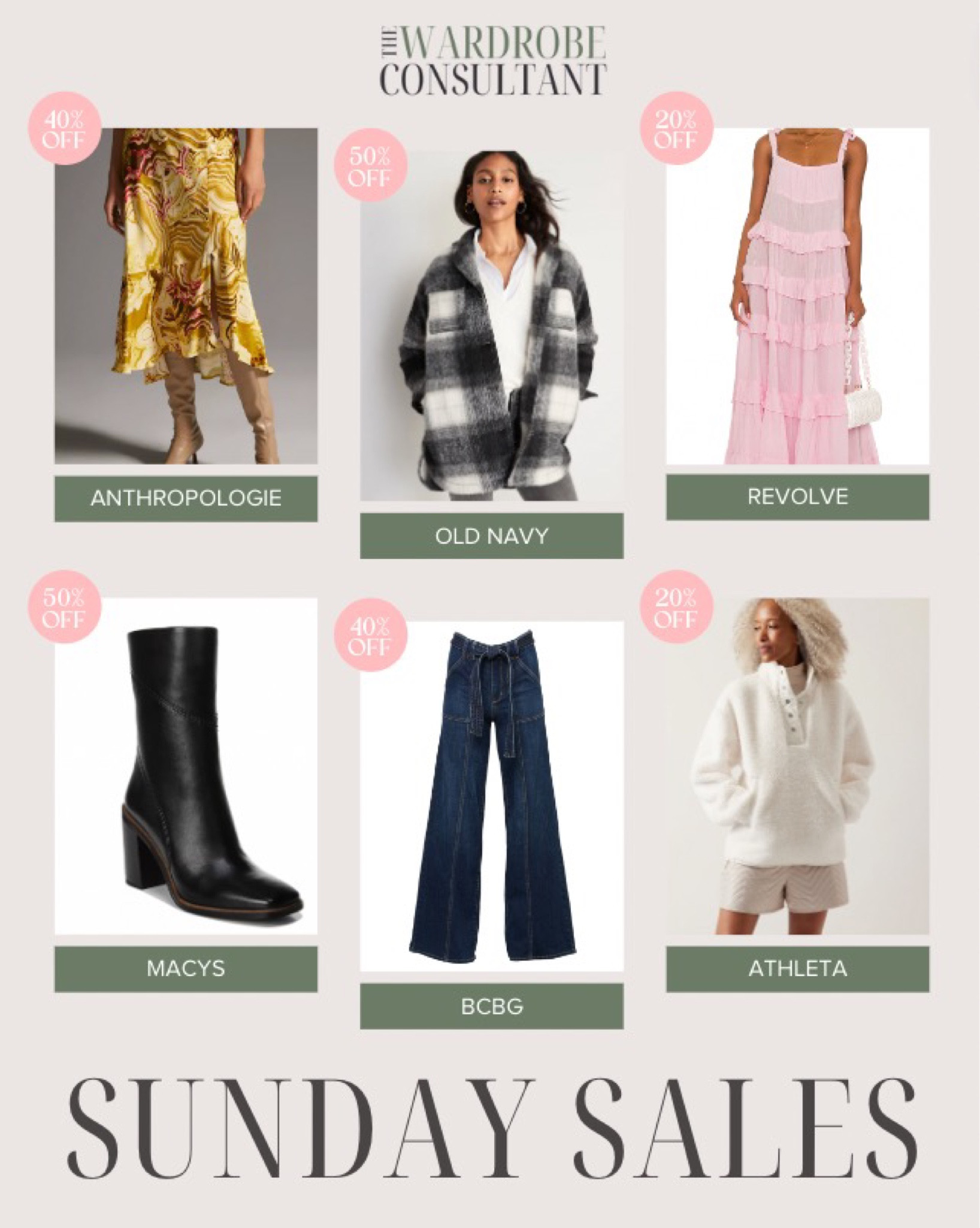 Sunday Sales!



#LTKsalealert #LTKunder50 #LTKunder100