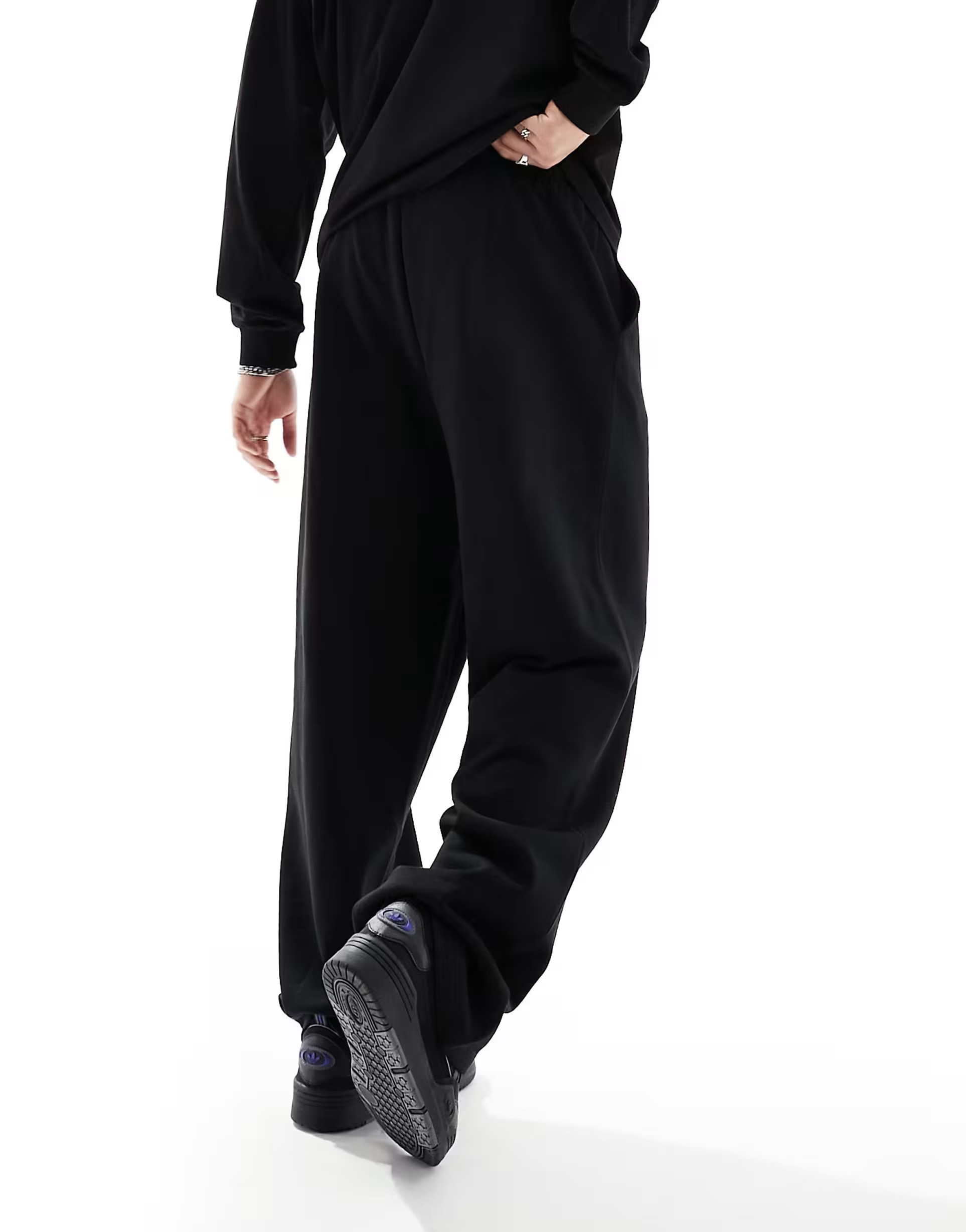 COLLUSION relaxed jogger in black | ASOS (Global)