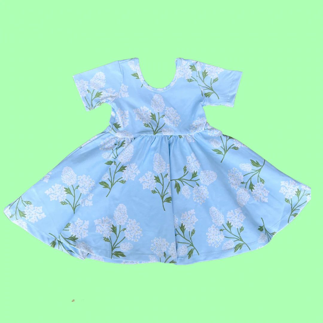 Hydrangea Twirl Dress | Poppy Kids Co