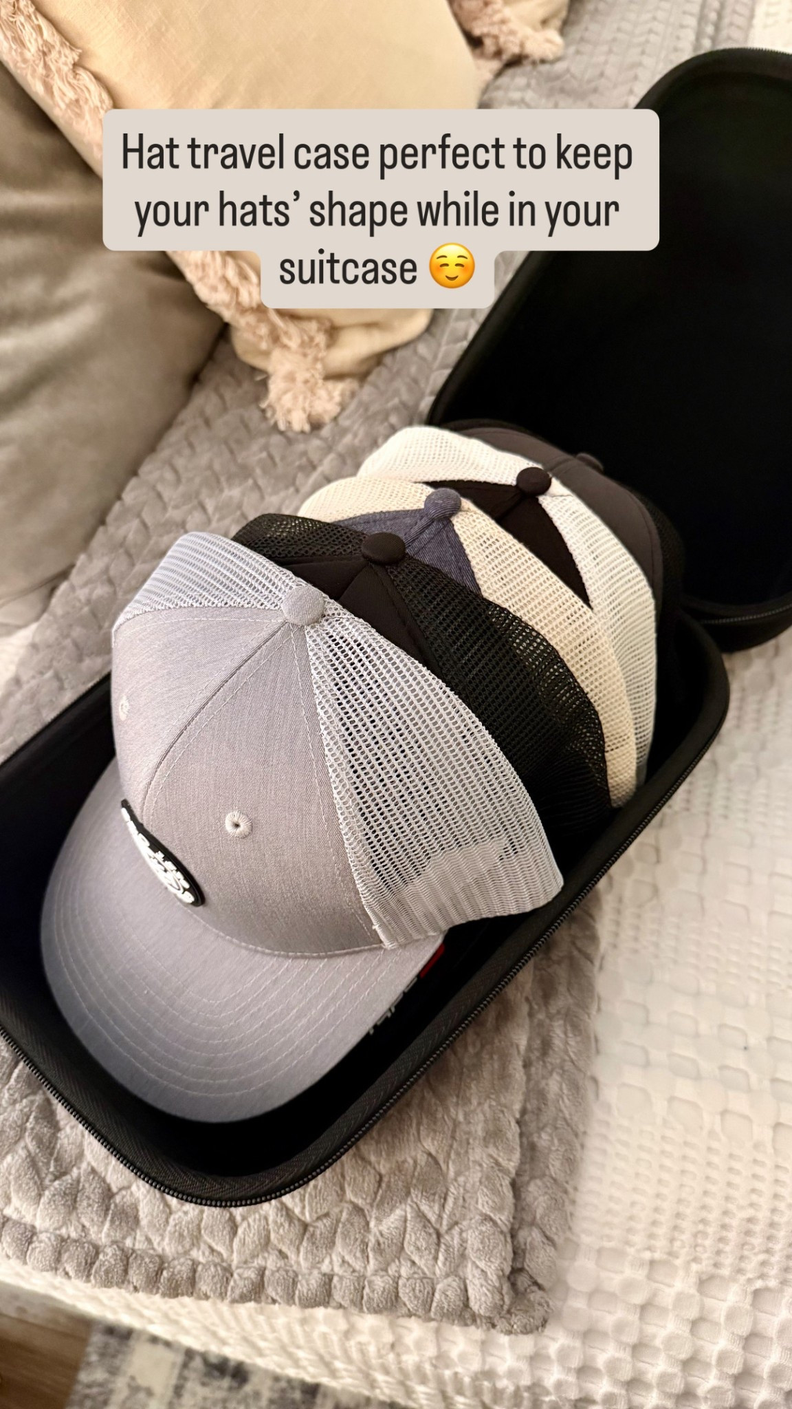 We love this hat travel case! Convenient to keep hats organized and in their shape! 

#LTKFindsUnder50 #LTKTravel #LTKStyleTip