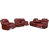 Star Home Living This Set Includes, Loveseat, Chair Sofas, Burgundy | Amazon (US)