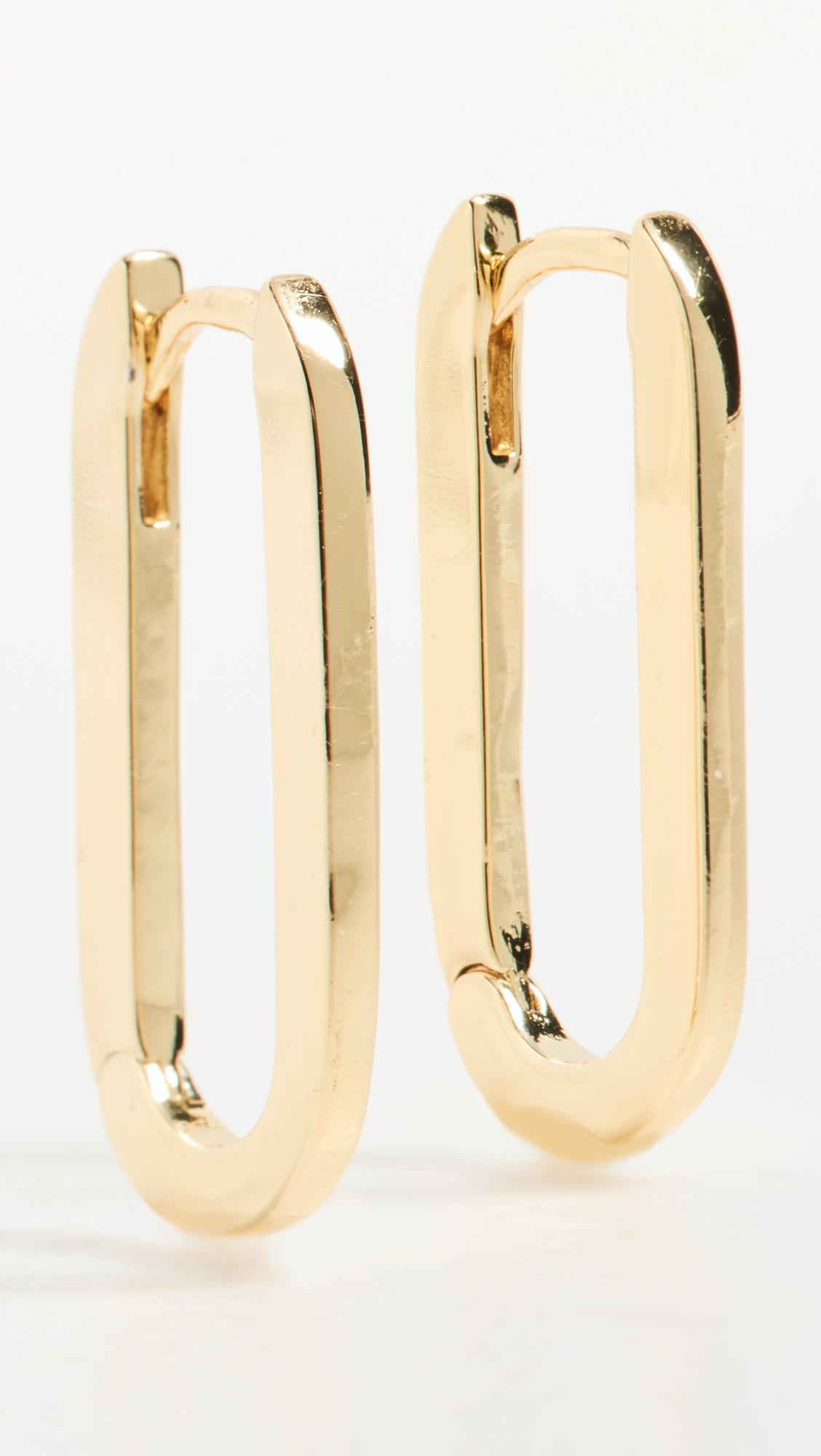 Gorjana Parker Huggie Earrings Gold One Size | Shopbop
