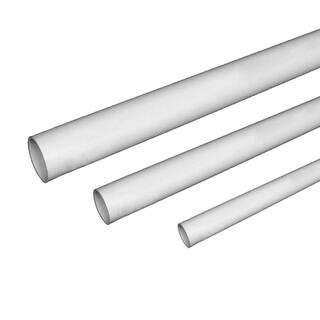 VPC 3/4 in. x 10 ft. White PVC Class 200 SDR 21 Pressure Pipe 200 psi 37-07200-10HD - The Home De... | The Home Depot