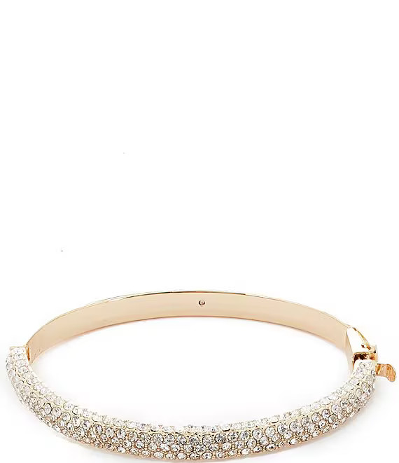 Cezanne Crystal Pave Bar Hinge Bracelet | Dillard's | Dillard's