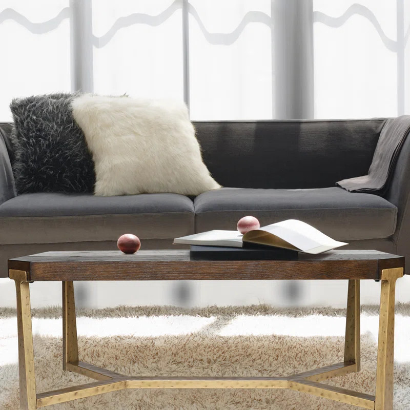 Berkman Cross Legs Coffee Table | Wayfair North America