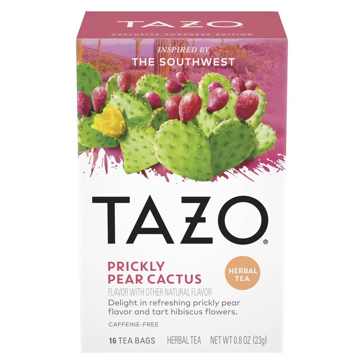 Tazo Foragers Prickly Pear Tea - 16ct | Target
