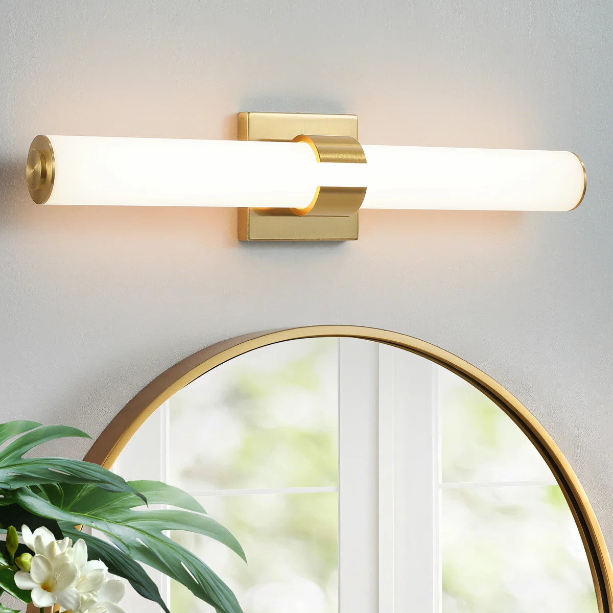 Jesseray 1 - Light Dimmable Bathroom Vanity Light LED Bath Bar | Wayfair North America