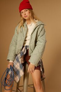 Quilted Toggle-Drawstring Puffer Jacket | Forever 21 (US)