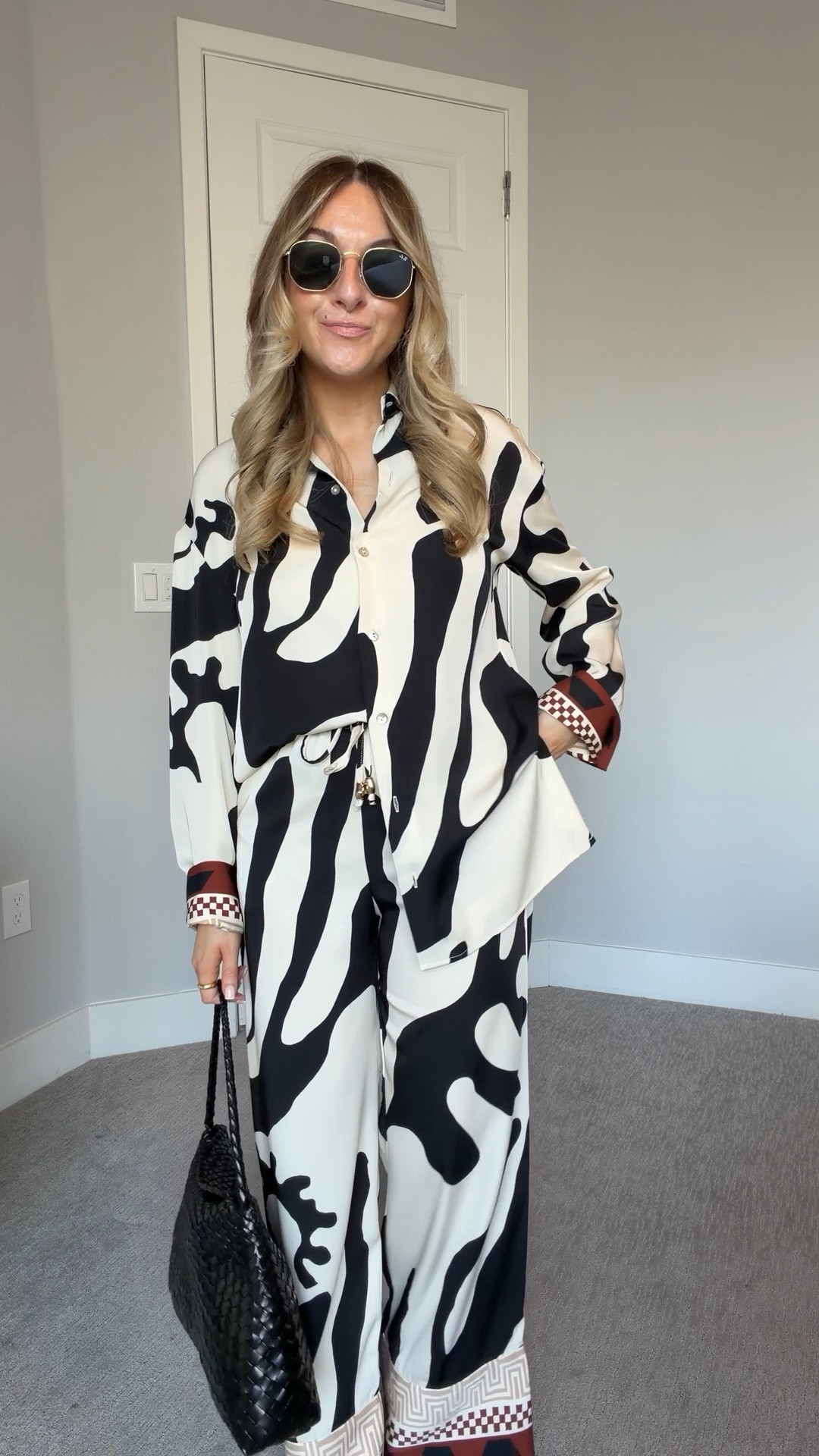 Holiday outfit, this co-ord has 15% off at the moment too.
I wear a ln XS in both. 

#LTKsale #LTKspring #LTKtravel