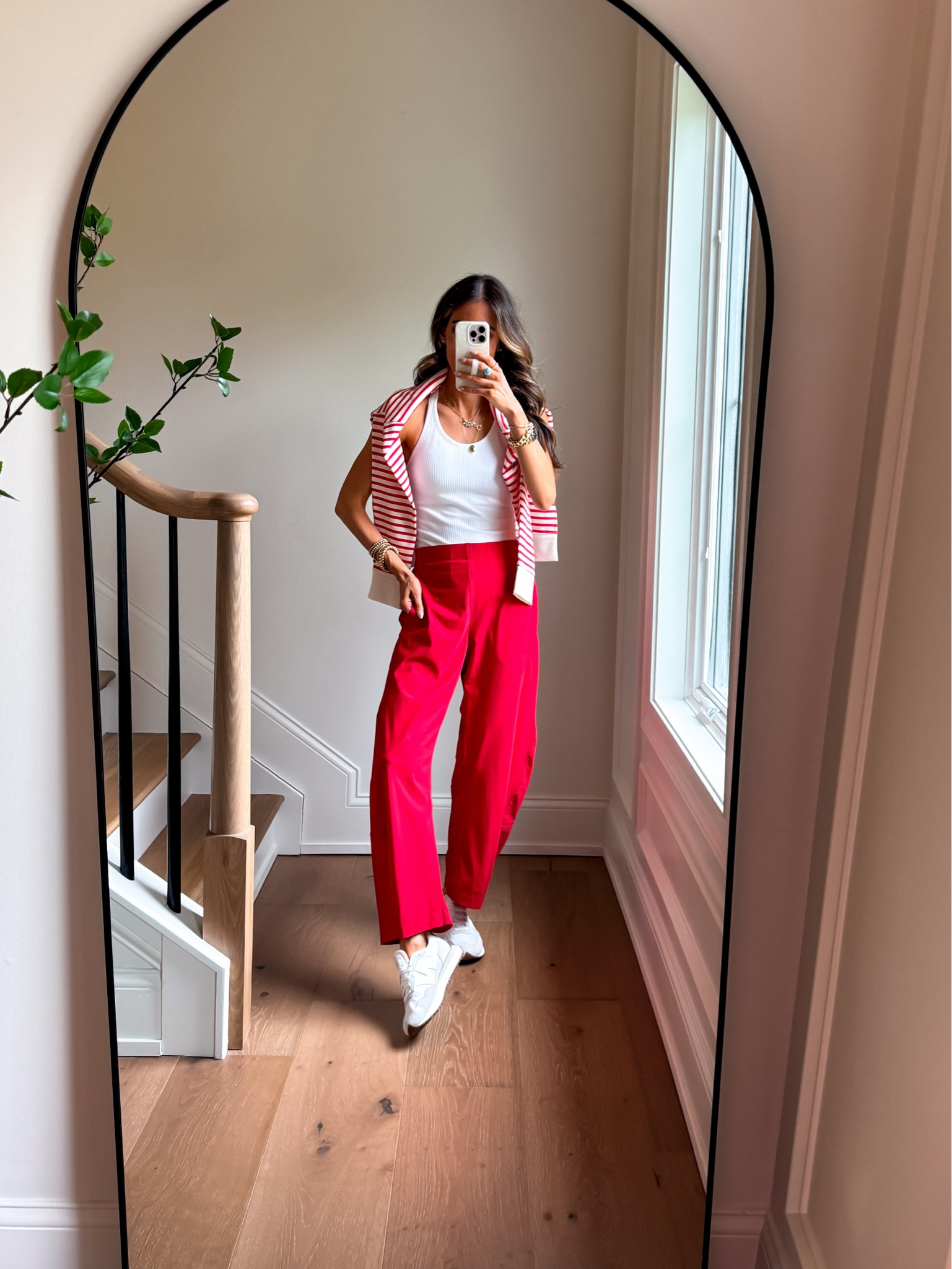 Wearing xsmall pants and built in bra tank

#LTKActive #LTKmomlife #LTKfitnessgoals