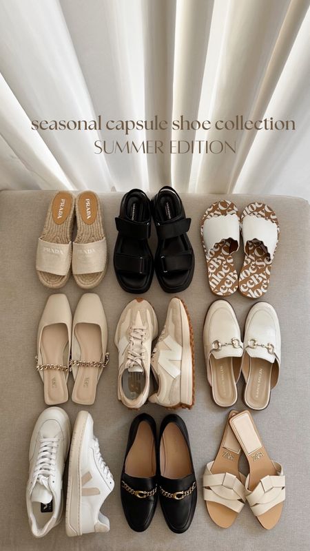 Summer capsule shoe collection 🫶🏼 

#newbalance327 #veja #shoecollection 

#LTKshoecrush #LTKeurope #LTKstyletip