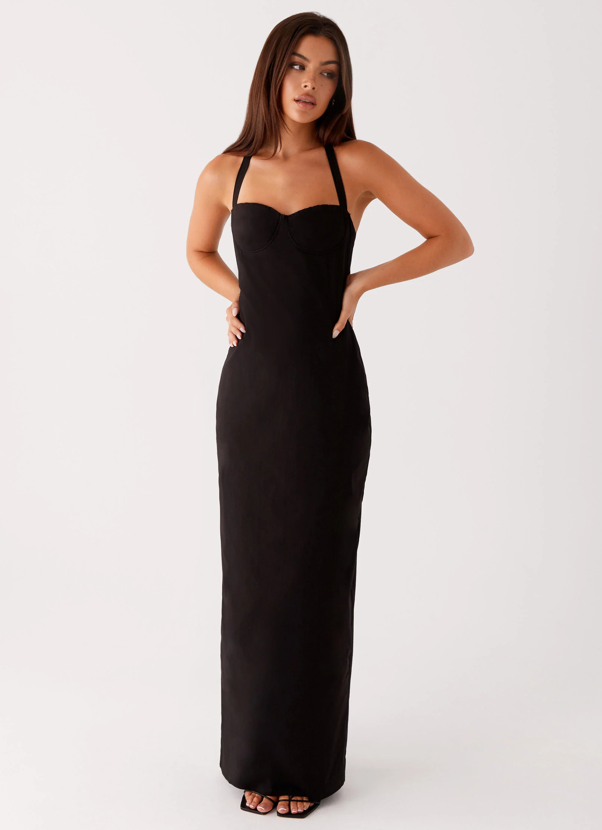 Cheryl Maxi Dress - Black | Peppermayo (Global)
