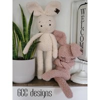 Bunny Plushie, Crochet Amiguirimi, Easter Stuffed Animal, Stuffie, Sleepy Chenille Bunny, Baby Sweet | Etsy (US)