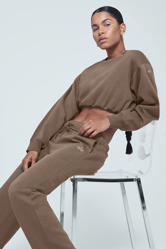 Devotion Crew Neck Pullover | Alo Yoga (US)