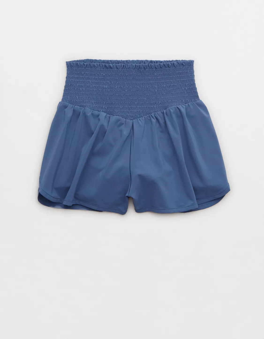 OFFLINE By Aerie Real Me Smocked Running Short | Aerie