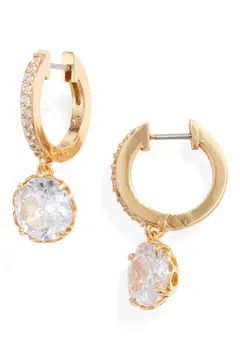 that sparkle pavé huggie hoop earrings | Nordstrom