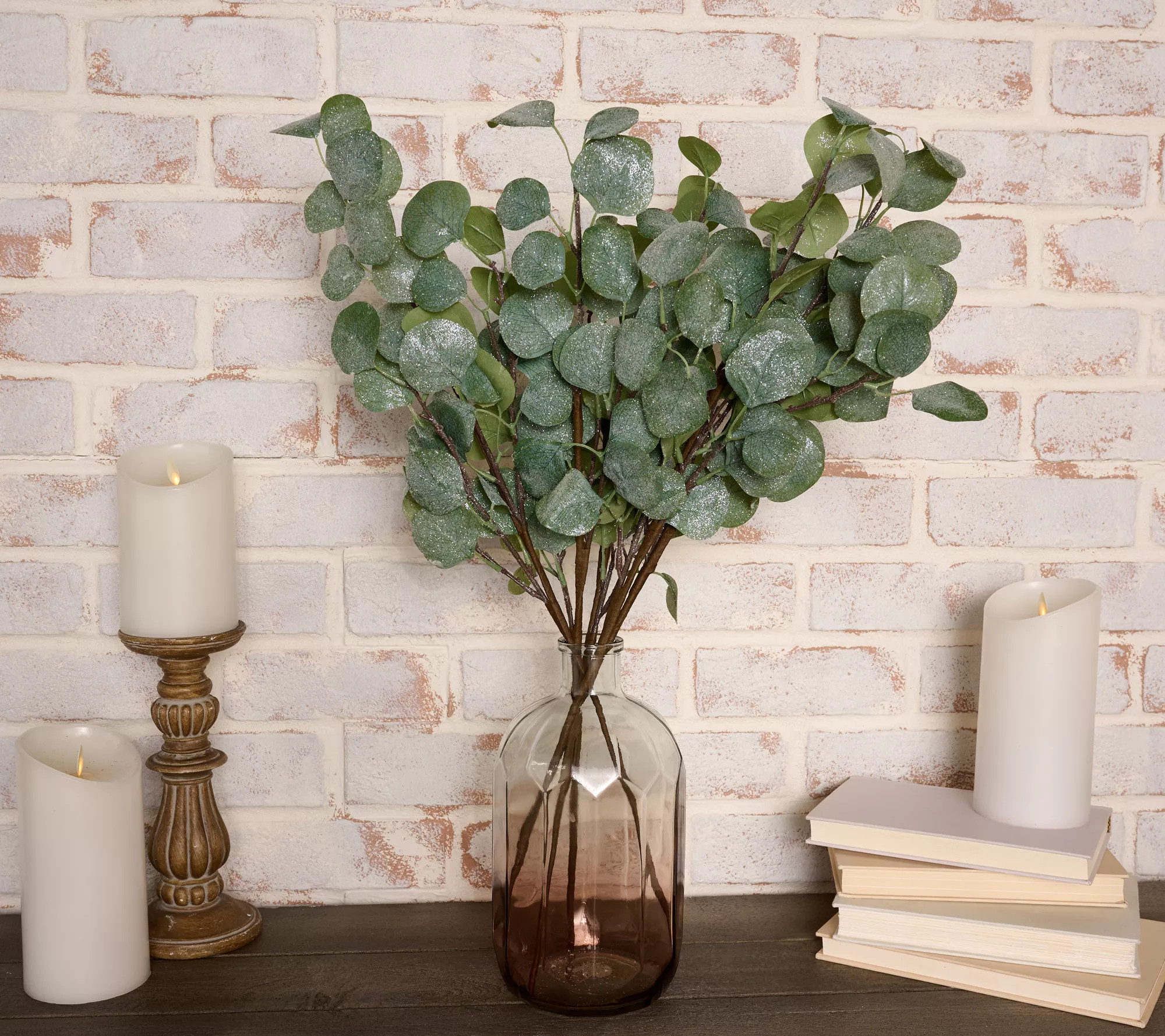 Simply Stunning Set of 5 25" Eucalyptus Picks by Janine Graff - QVC.com | QVC