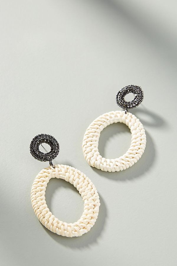 Delta Wicker Drop Earrings | Anthropologie (US)