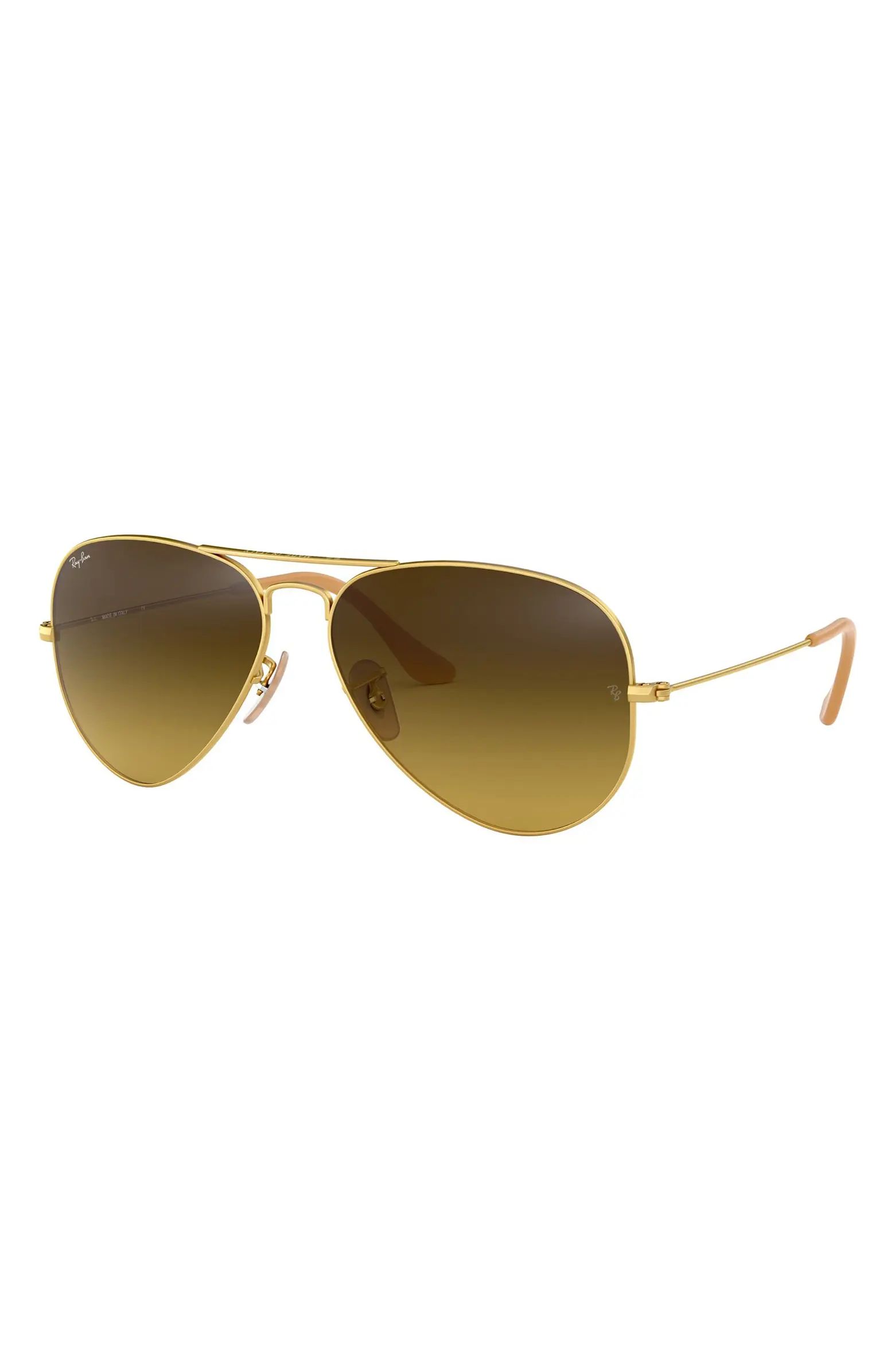 58mm Aviator Sunglasses | Nordstrom