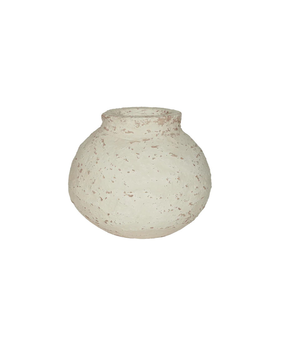 Olive Ateliers Paper Mache Vessel from India | Olive Ateliers