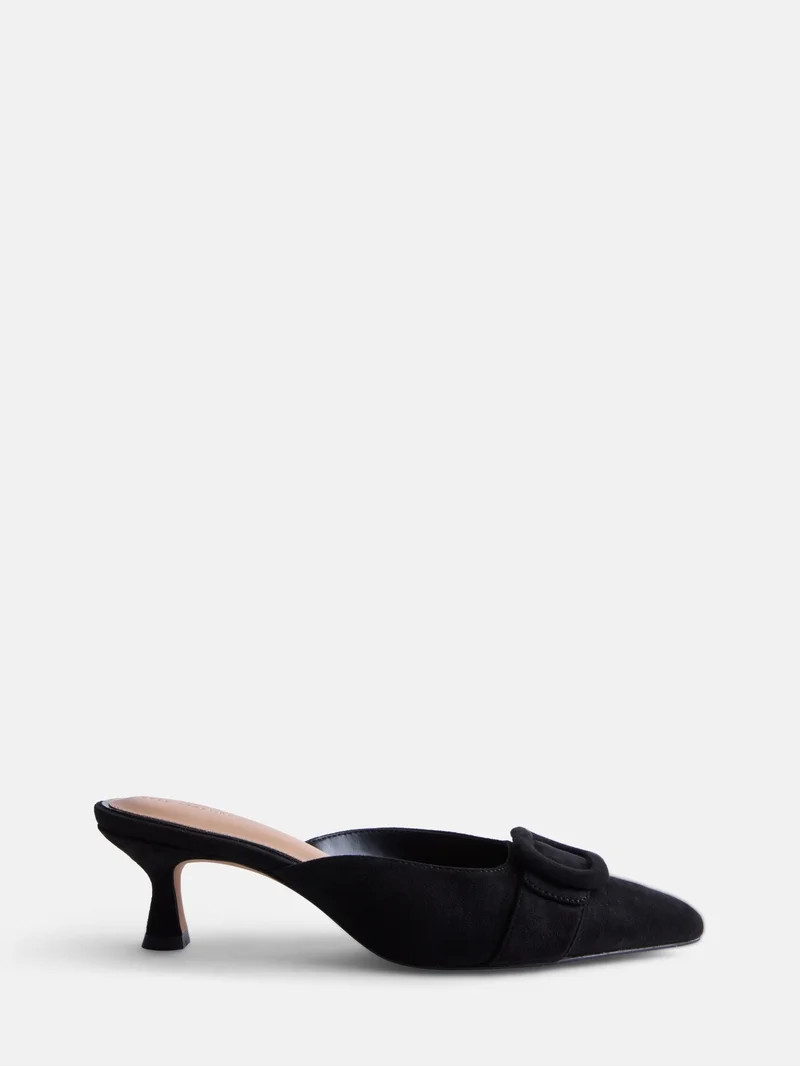 Free Assembly Women's Heeled Mules | Walmart (US)