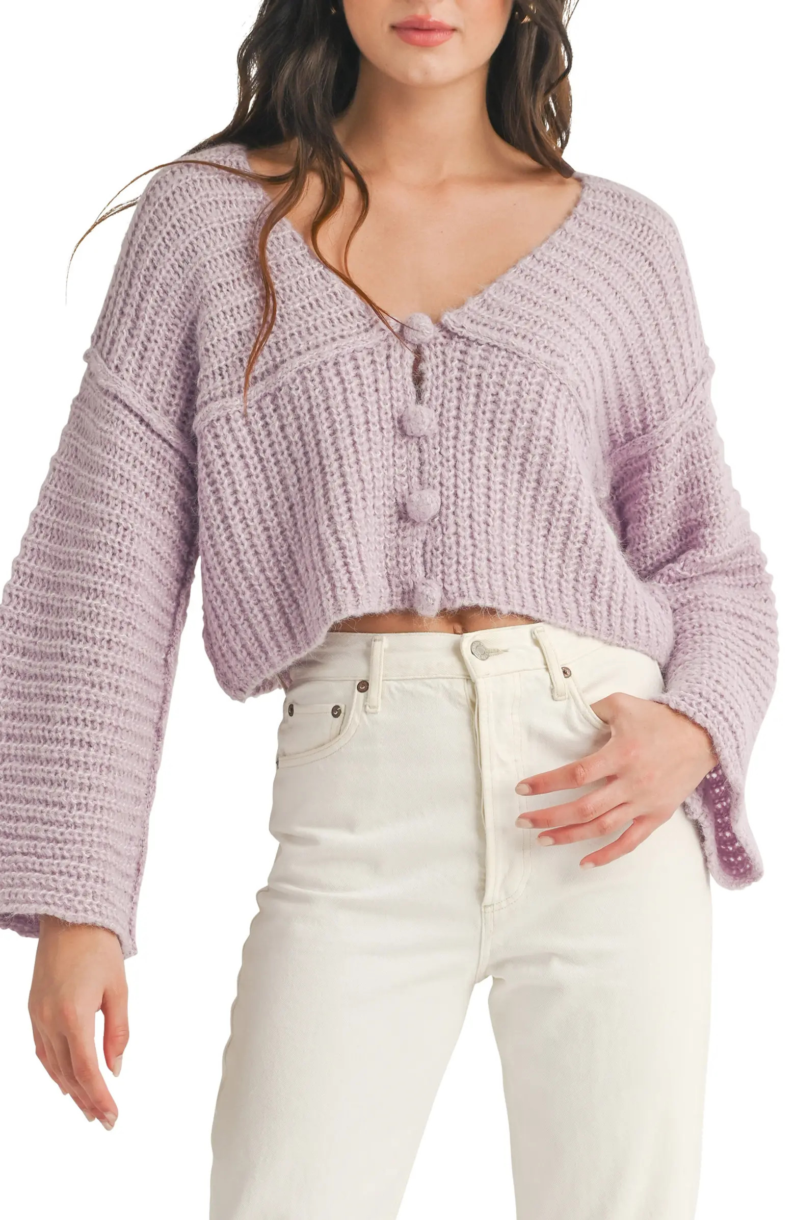 Shaker Stitch Crop Cardigan | Nordstrom