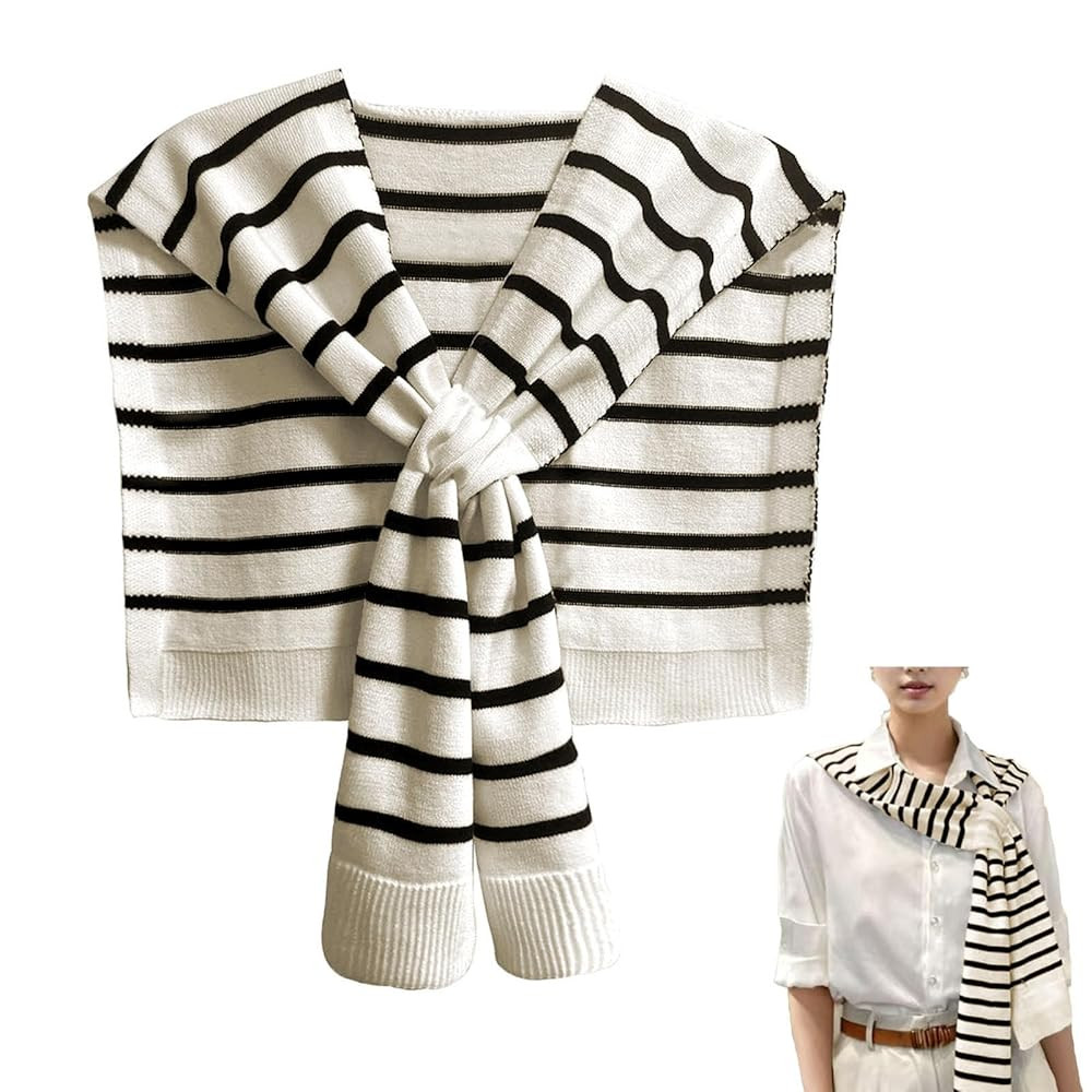 Women's Fashion Knitted Shawl - Khaki Sweater Shawl for Air-Conditioned Rooms | Amazon (US)