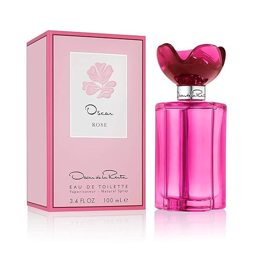 Oscar de la Renta Oscar Collection Rose Eau de Toilette Perfume Spray for Women, 3.4 Fl. Oz. | Amazon (US)
