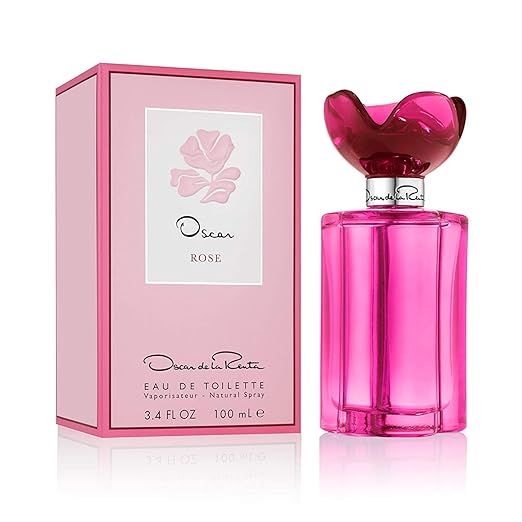 Oscar de la Renta Oscar Collection Rose Eau de Toilette Perfume Spray for Women, 3.4 Fl. Oz. | Amazon (US)