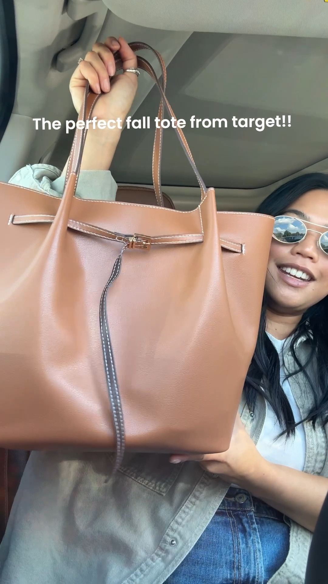 Target fashion has been killing it lately! I just picked up this cute brown tote! I think it would be perfect for fall and great for mamas! IYKYK 

Target fashion finds, brown tote, fall bag, target accessories, budget friendly fall fashion finds 

#LTKSeasonal #LTKFindsUnder50