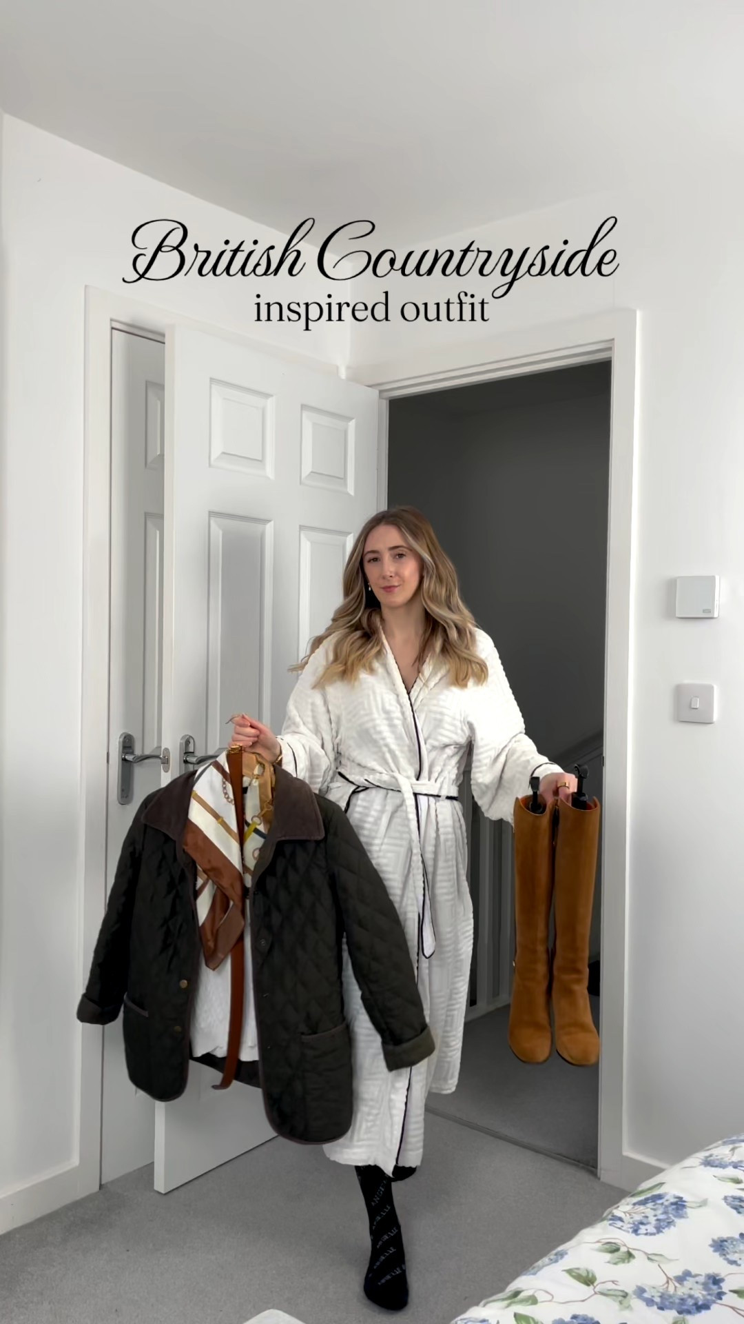 It’s giving countryside chic 🤎

Comment SHOP & I’ll DM you the links to my outfit 🔗 

#britishstyle #countrystyle #englishcountryside 

#LTKFashionMonth 

#LTKstyletip #LTKspring