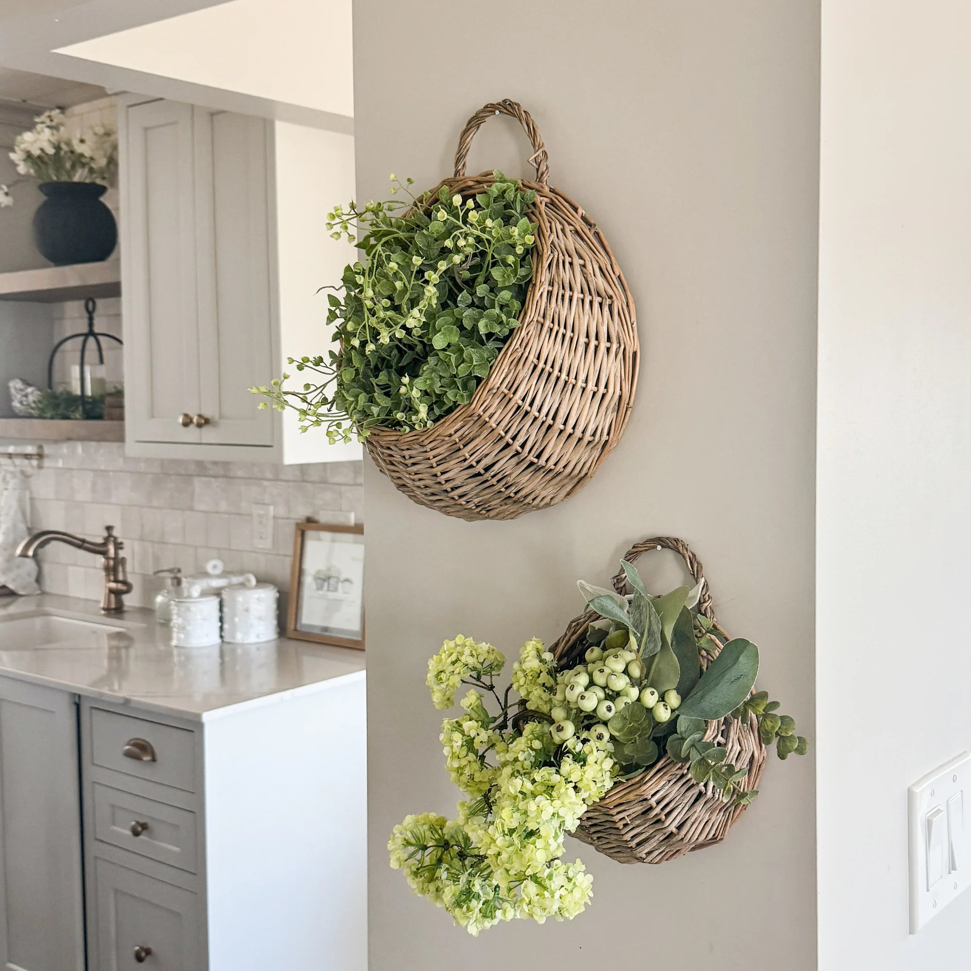 Willow Wall Basket Spring Refresh Bundle | Interior Delights