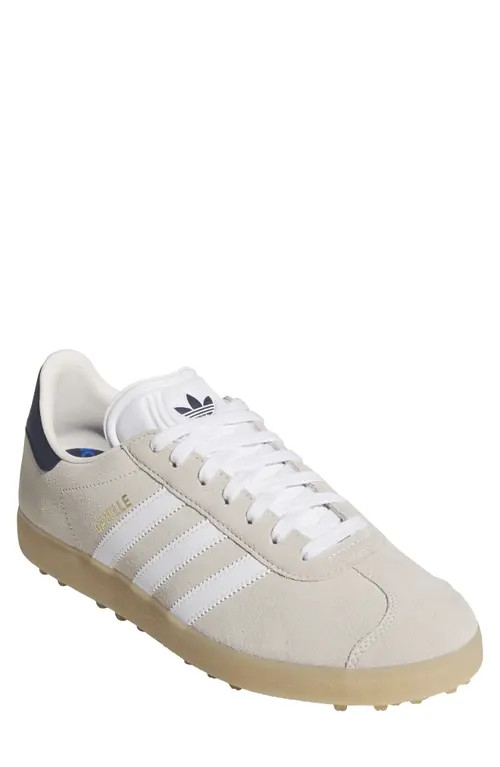 adidas Gazelle Spikeless Golf Shoe in Cwhite/ftw at Nordstrom, Size 9 | Nordstrom