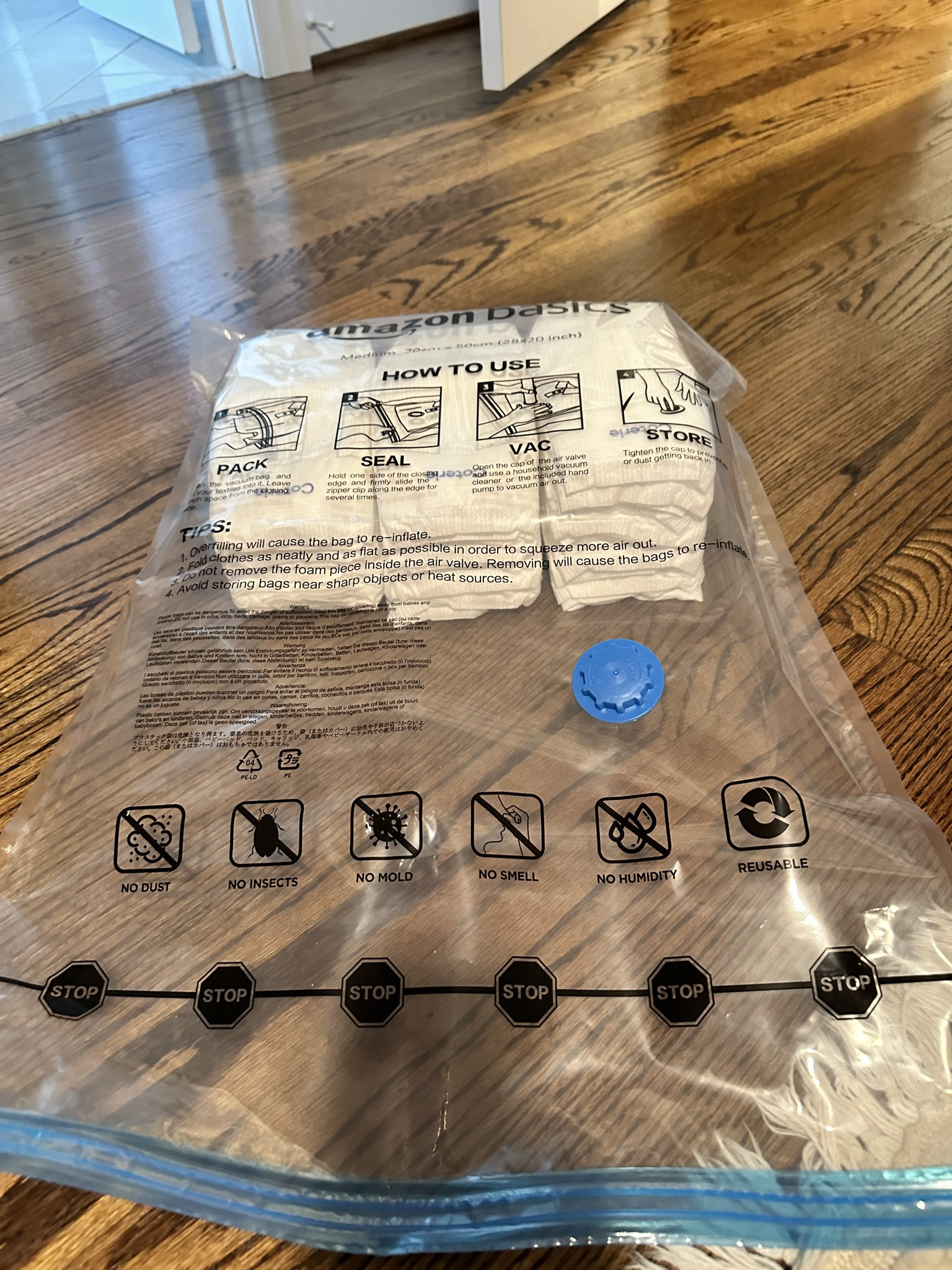 Baby travel tip: put diapers in vacuum sealed bags ( Amazon for $20 for a 5 pack) to gain some more space! Diapers take up sooo much room so this will give you back some space!

#LTKbaby #LTKfindsunder50