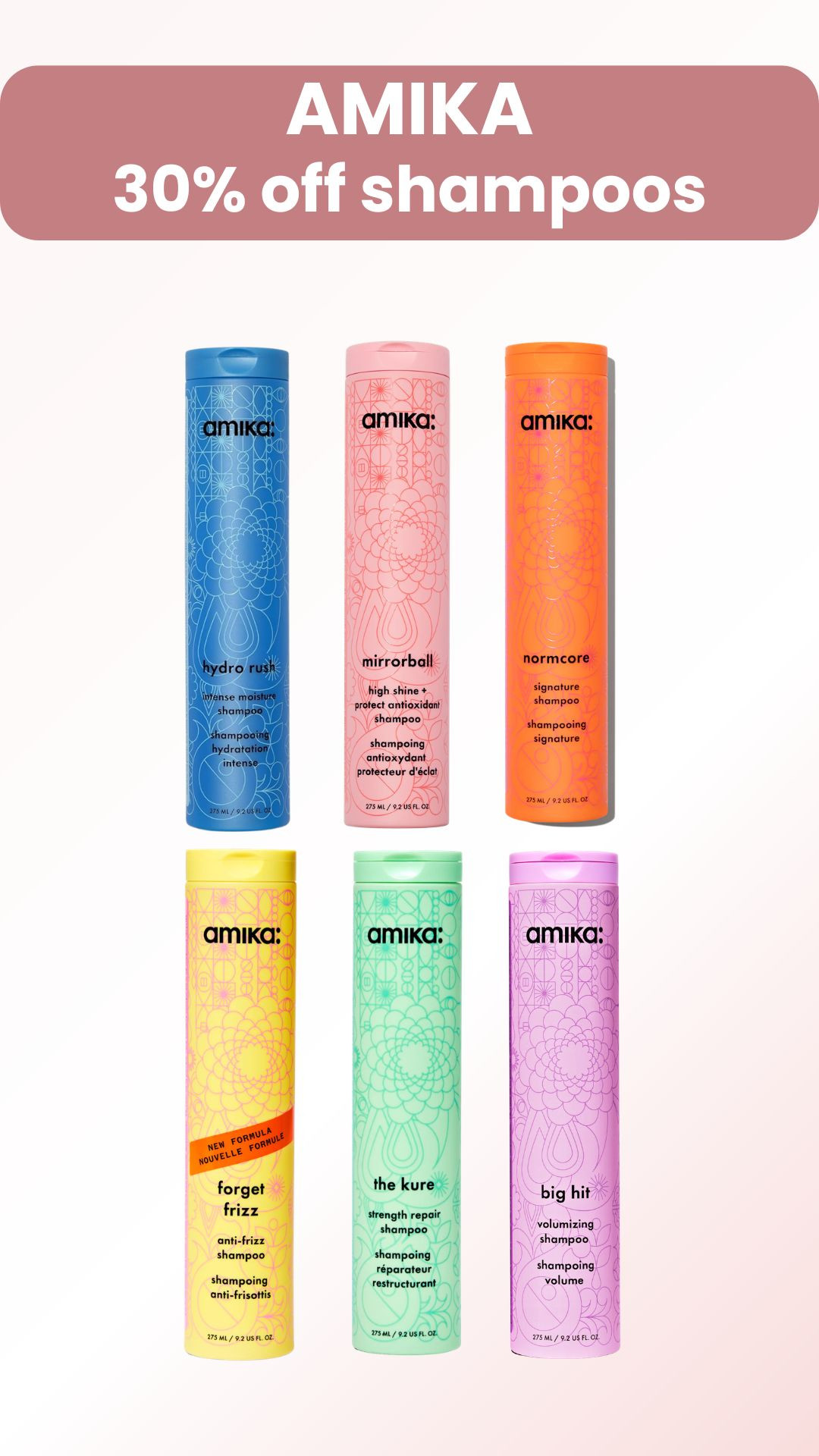 Like or want to try an Amika shampoo? They are 30% off when you use the code wash30. Shop the sale before it ends. 
#hairproducts #relaxedhair #haircare 

 

#LTKSaleAlert #LTKBeauty