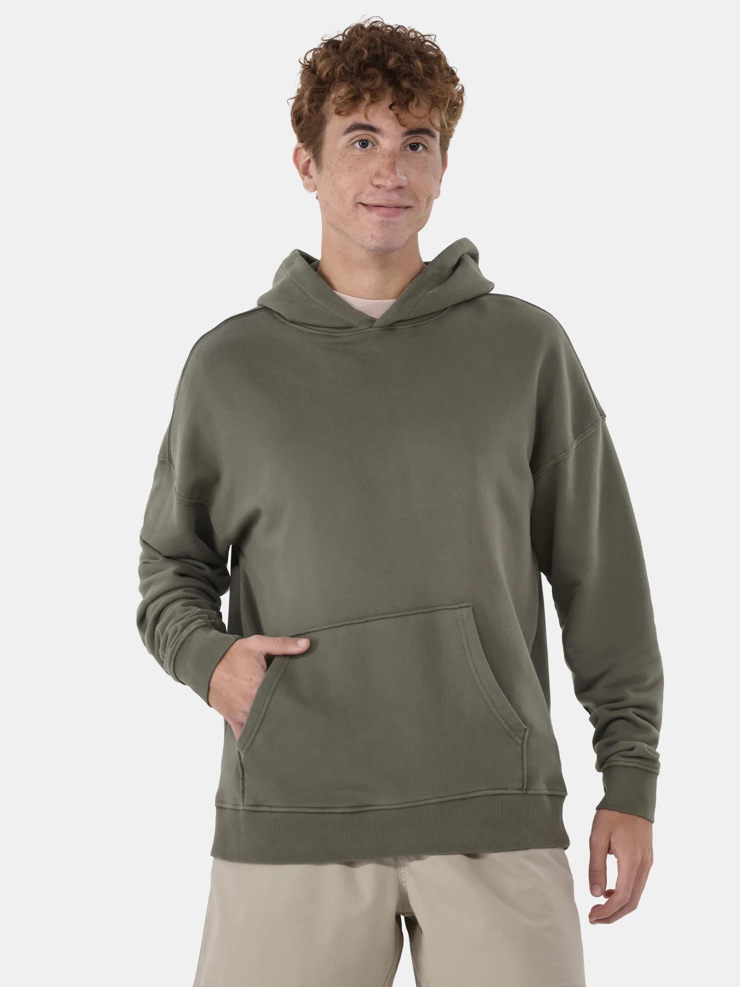 No Boundaries All Gender Oversized Fleece Hoodie Sweatshirt, 1 or 2-Pack, Men's | Walmart (US)