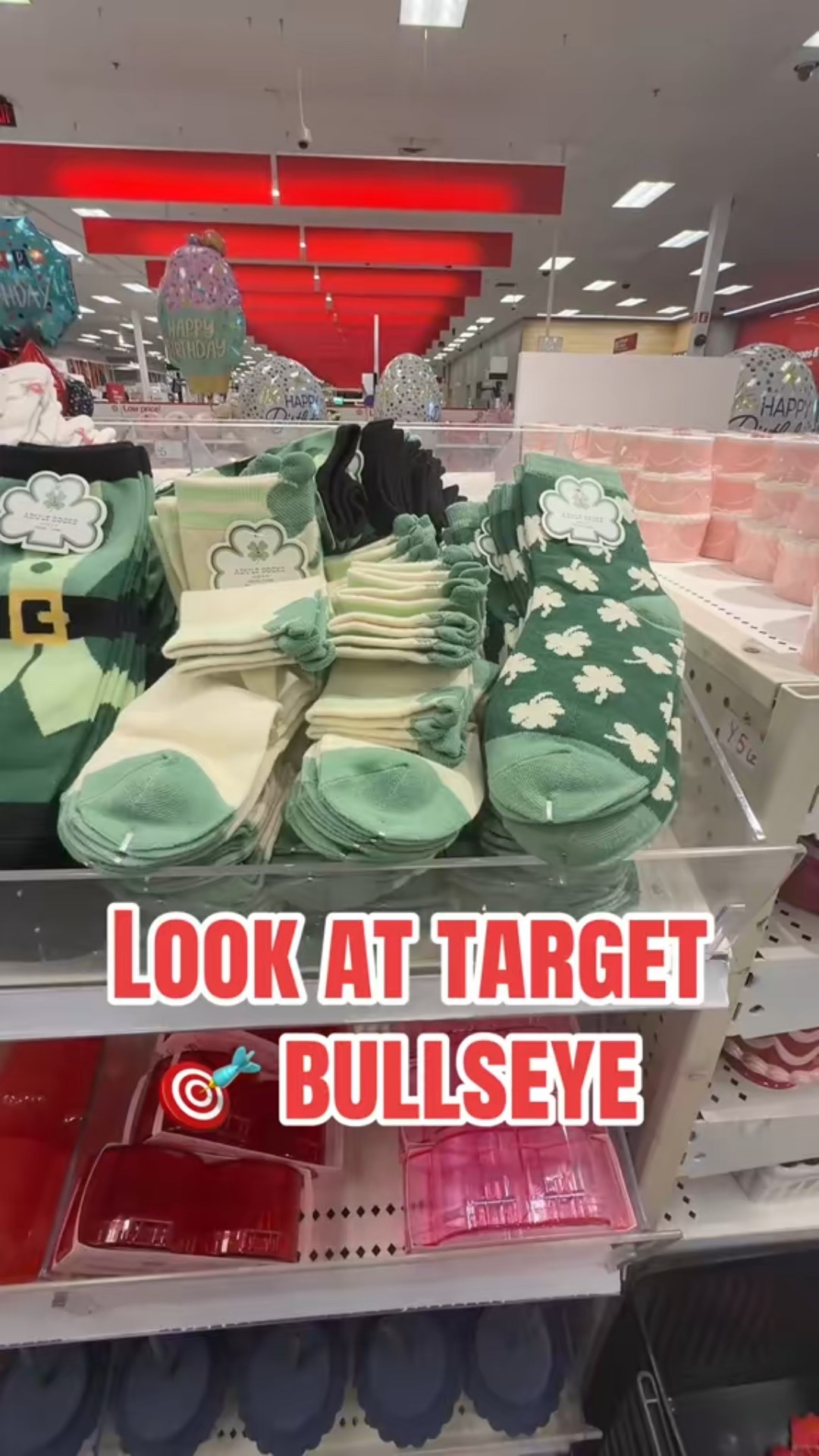 Holiday $1 socks at target bullseye !! Don't miss out on them 

#LTKSeasonal