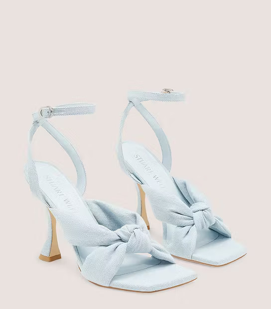 Playa Ankle-Strap 100 Knot Sandal | Stuart Weitzman Outlet