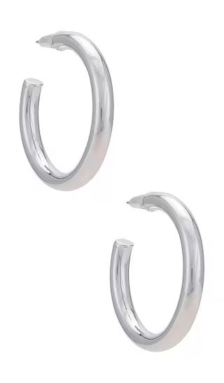 Nora Earring in Silver | Revolve Clothing (Global)