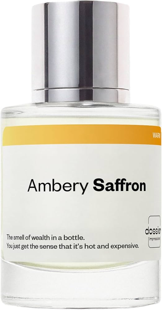 Dossier - Ambery Saffron - Eau de Parfum - Inspired by Baccarat Rouge 540 - Long-Lasting Fragranc... | Amazon (US)